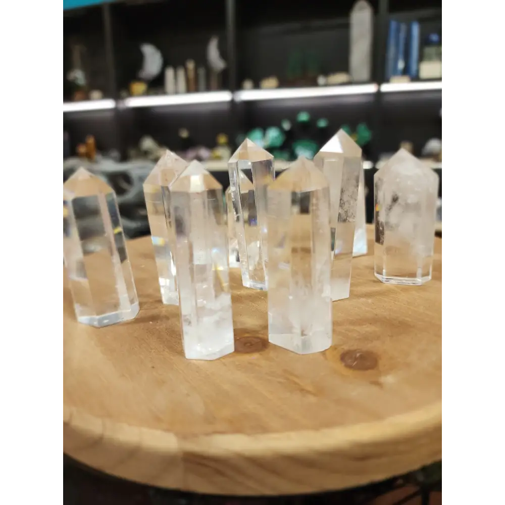 ✨ 2.25’’ Clear Quartz Points – Gorgeous Clarity ✨