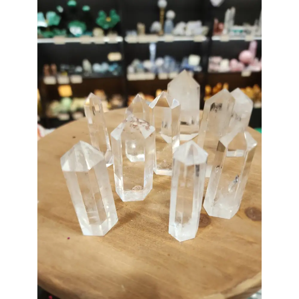 ✨ 2.25’’ Clear Quartz Points – Gorgeous Clarity ✨
