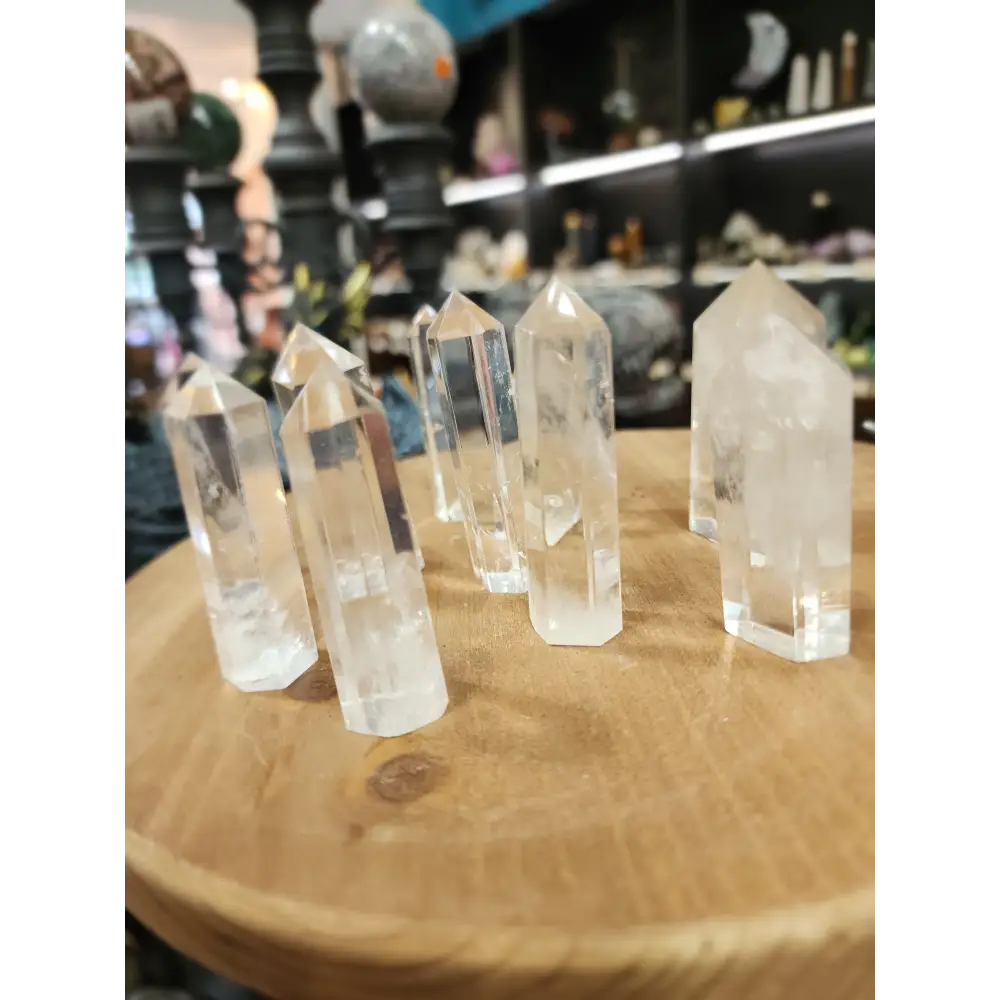 ✨ 2.25’’ Clear Quartz Points – Gorgeous Clarity ✨