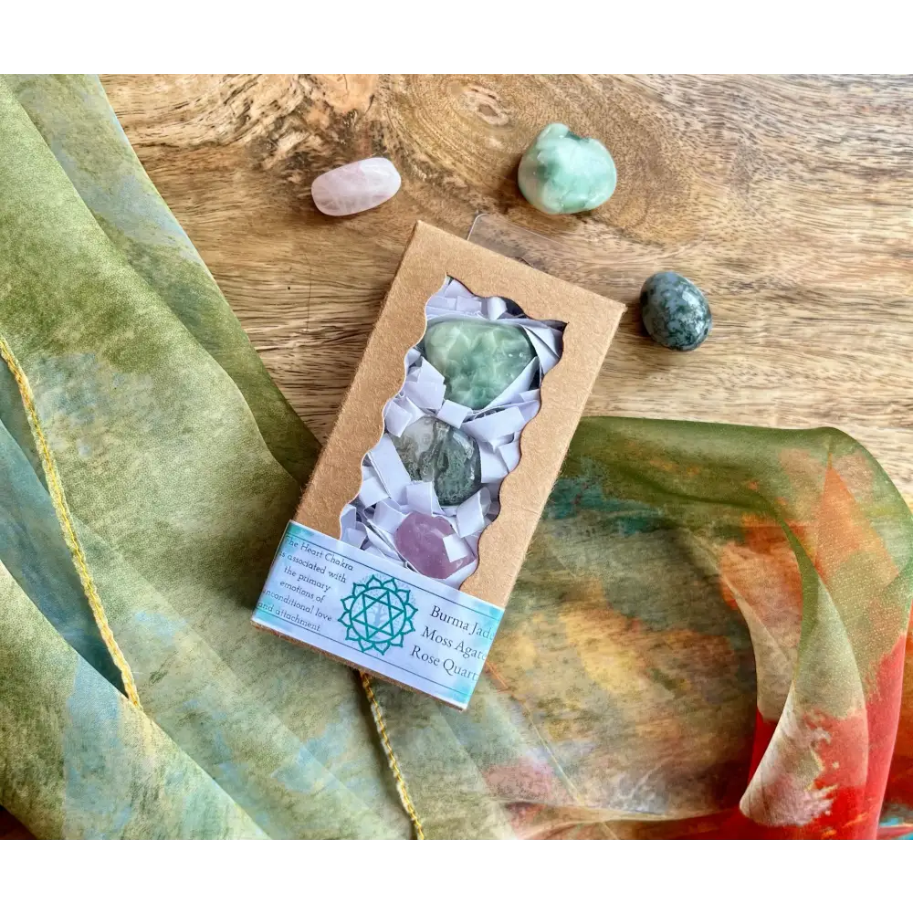 3 Crystal Chakra Boxes - Heart Chakra - Boxes & Chests