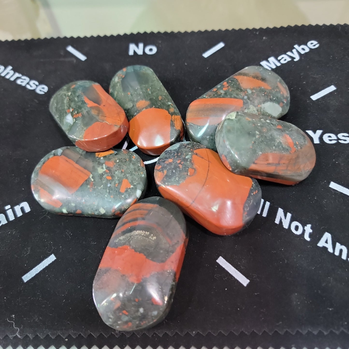 African Bloodstone Palmstone - PALM