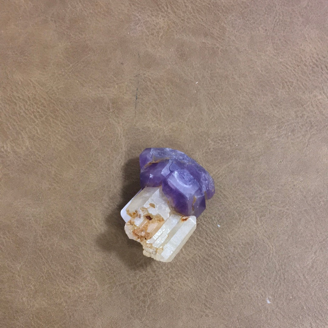 Amethyst and Quartz Scepter - Specimens