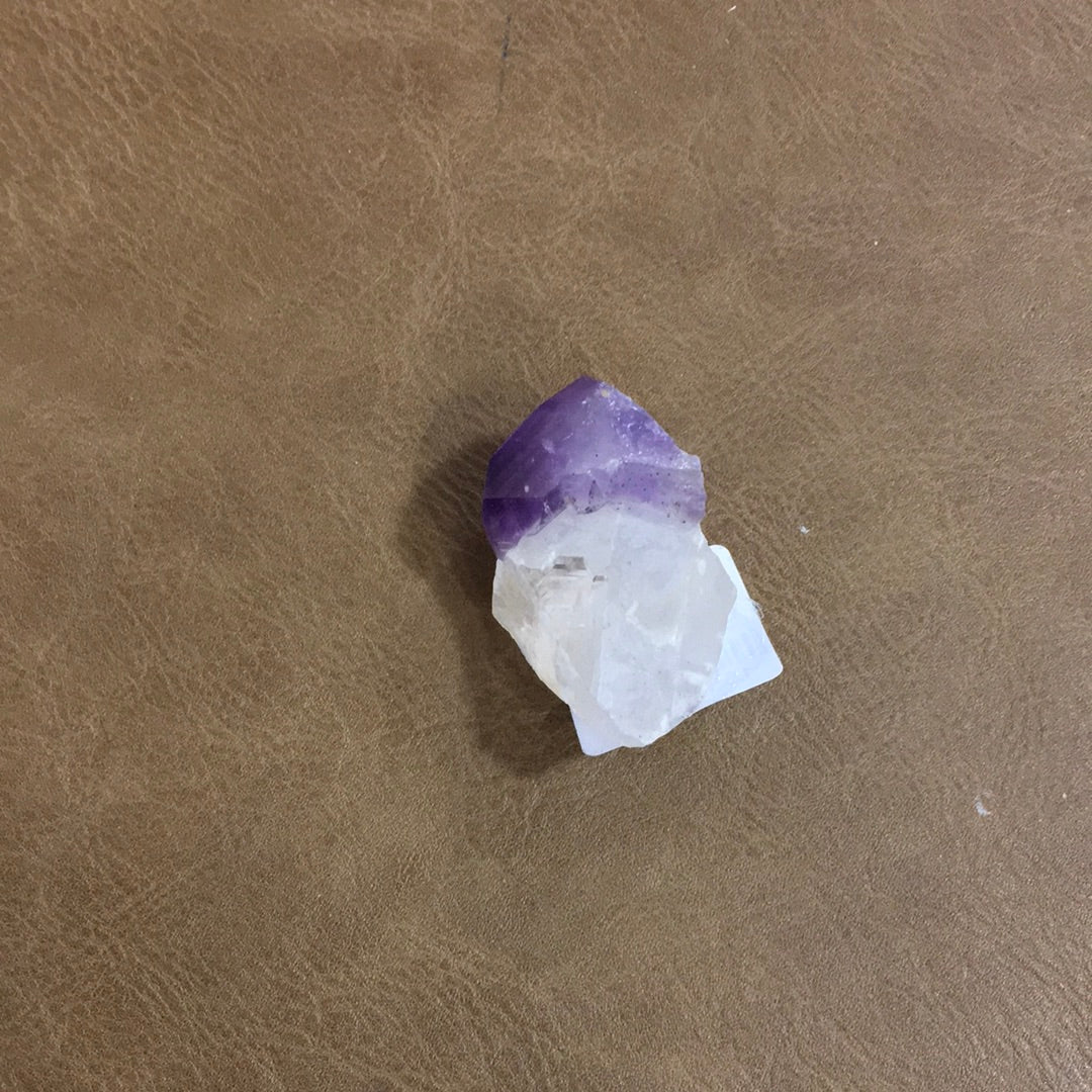 Amethyst and Quartz Scepter - Specimens