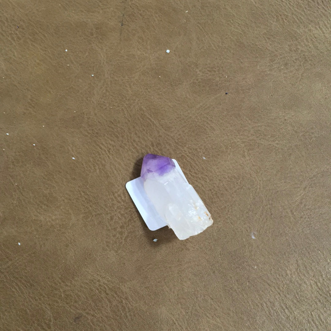 Amethyst and Quartz Scepter - Specimens