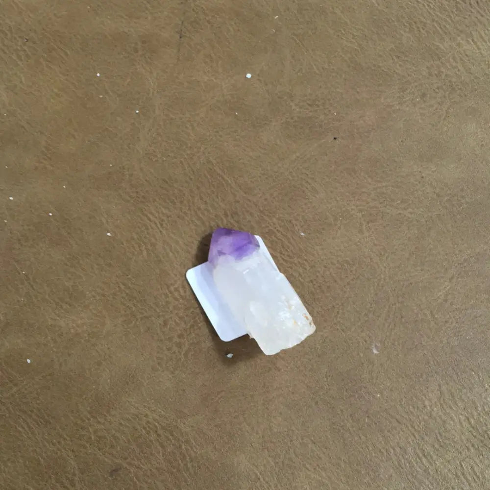 Amethyst and Quartz Scepter - Specimens