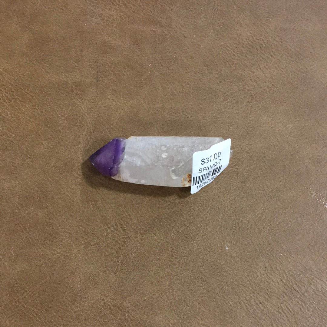 Amethyst and Quartz Scepter - Specimens