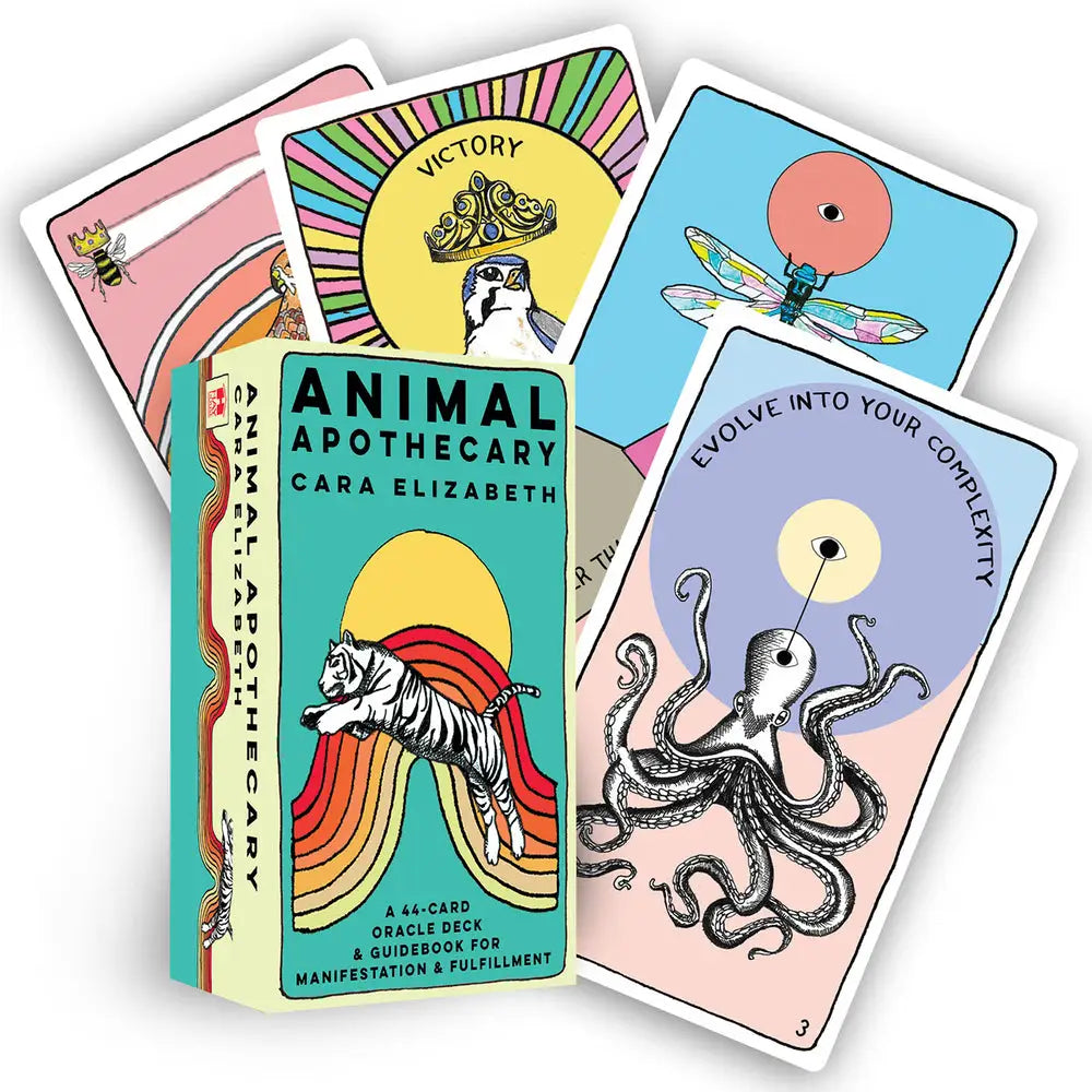 🦁✨ Animal Apothecary Oracle Deck – Manifestation Fulfillment and Animal Wisdom 🦋