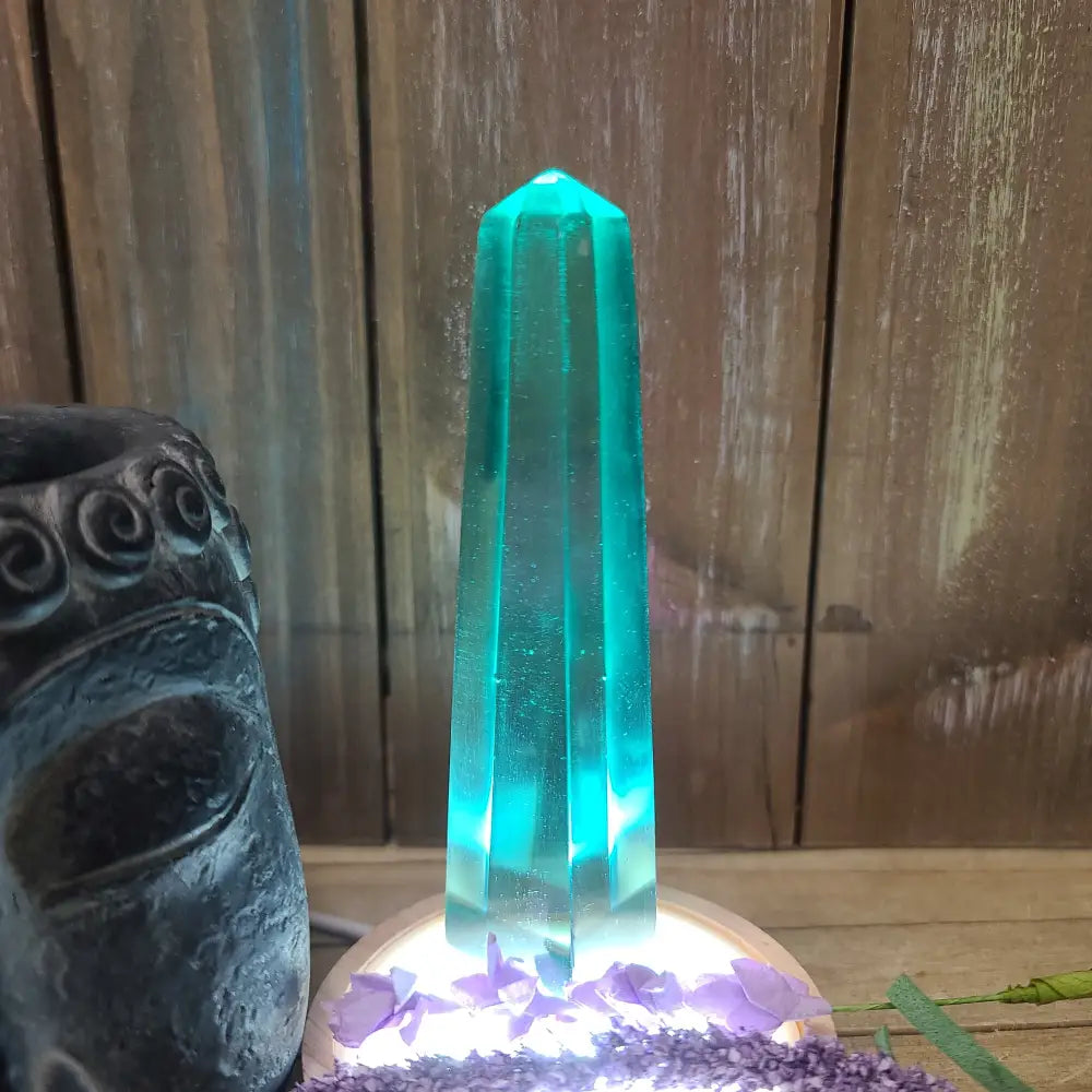 Aqua Blue Obsidian Towers - 1 - Towers