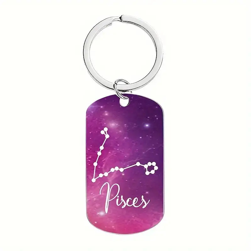 ♈️✨ Astrology Sign Acrylic Keychains – Carry Your Cosmic Vibe Everywhere! 🔑🌟 - Jewelry
