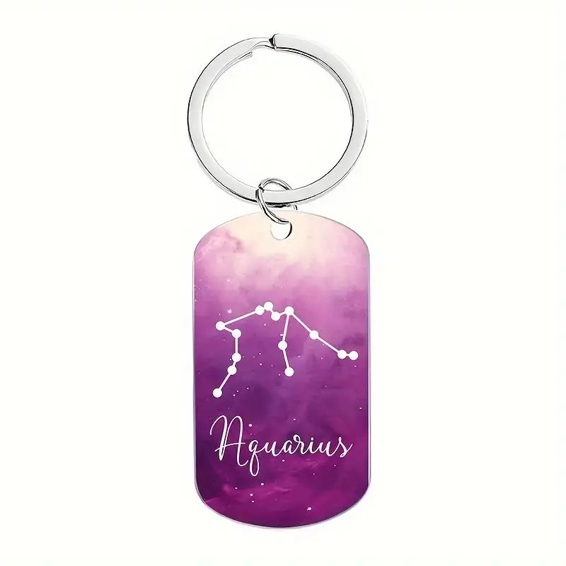 ♈️✨ Astrology Sign Acrylic Keychains – Carry Your Cosmic Vibe Everywhere! 🔑🌟 - Jewelry
