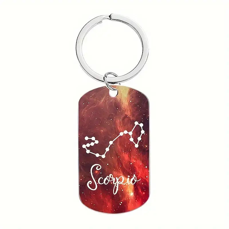 ♈️✨ Astrology Sign Acrylic Keychains – Carry Your Cosmic Vibe Everywhere! 🔑🌟 - Jewelry