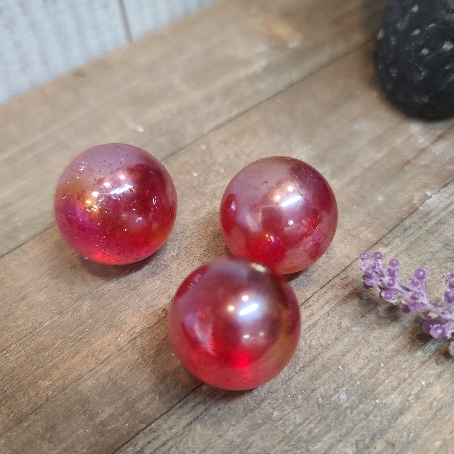 Aura Quartz Mini Sphere - 2 - Spheres