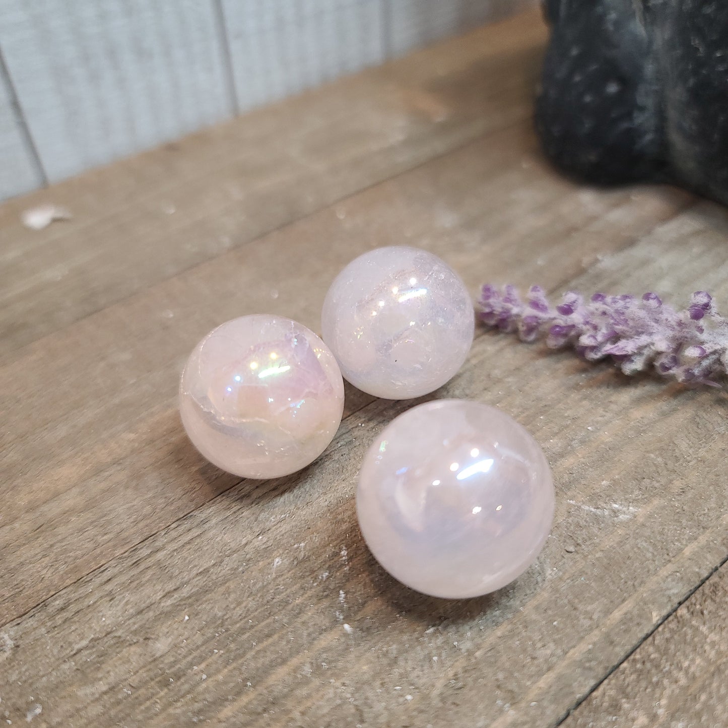 Aura Quartz Mini Sphere - 3 - Spheres