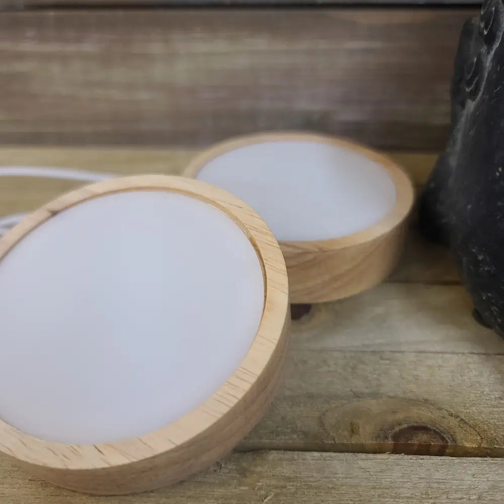 Bottom Lighted White Stand - STANDS
