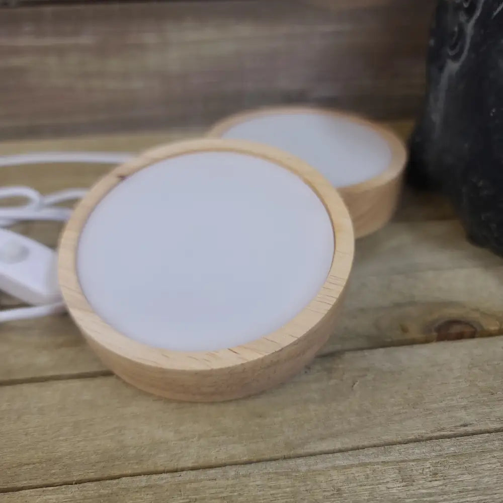 Bottom Lighted White Stand - STANDS