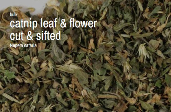 Bulk Herbs by the Half Ounce (.5 oz) - Catnip Leaf & Flower - Herbs & Accessories