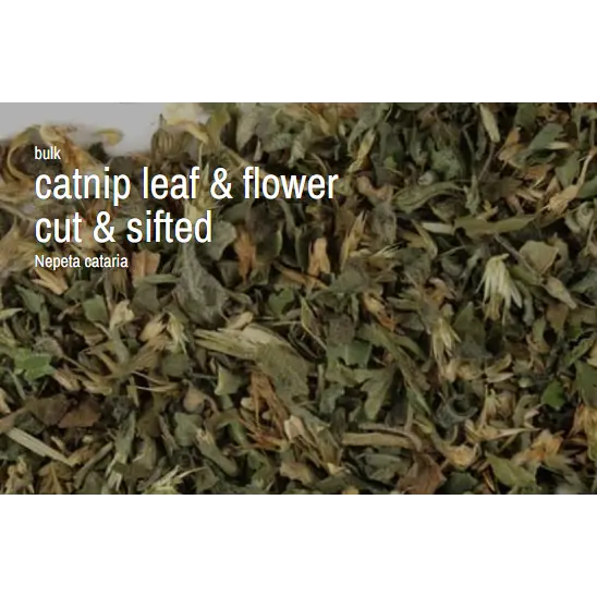 Bulk Herbs by the Half Ounce (.5 oz) - Catnip Leaf & Flower - Herbs & Accessories
