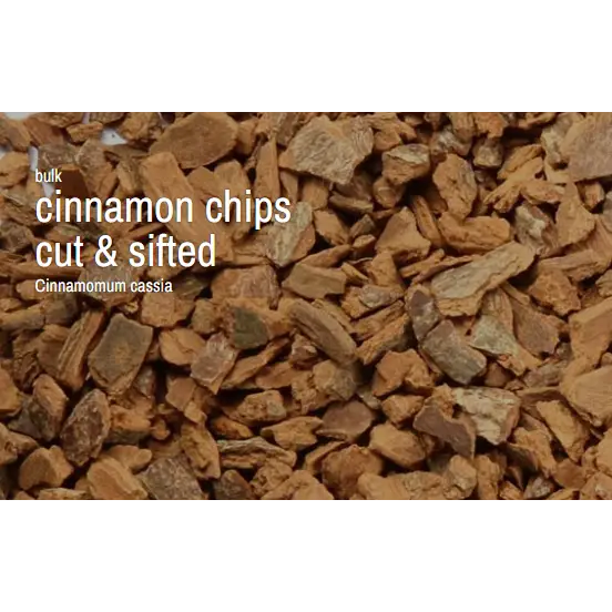 Bulk Herbs by the Half Ounce (.5 oz) - Cinnamon Chips - Herbs & Accessories