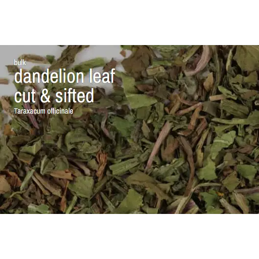 Bulk Herbs by the Half Ounce (.5 oz) - Dandelion Leaf - Herbs & Accessories