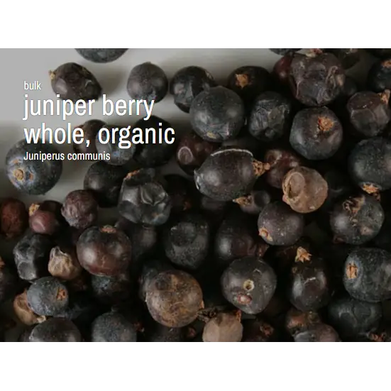 Bulk Herbs by the Half Ounce (.5 oz) - Juniper Berry Whole - Herbs & Accessories