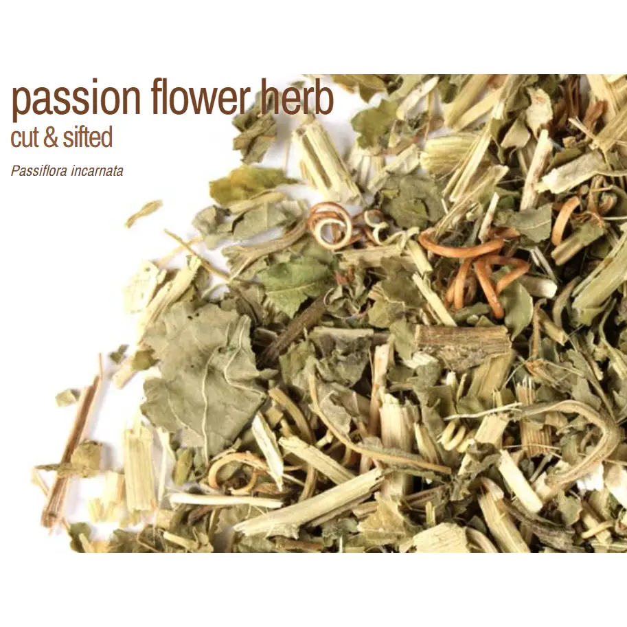 Bulk Herbs by the Half Ounce (.5 oz) - Passion Flower - Herbs & Accessories
