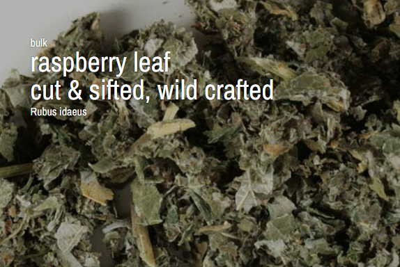 Bulk Herbs by the Half Ounce (.5 oz) - Raspberry Leaf - Herbs & Accessories
