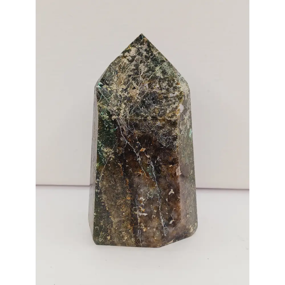 ๐โจ Chrysocolla Chalcopyrite & Fuchsite Towers โ Empowerment Abundance & Heart Healing! ๐ฟ - 2 - Towers