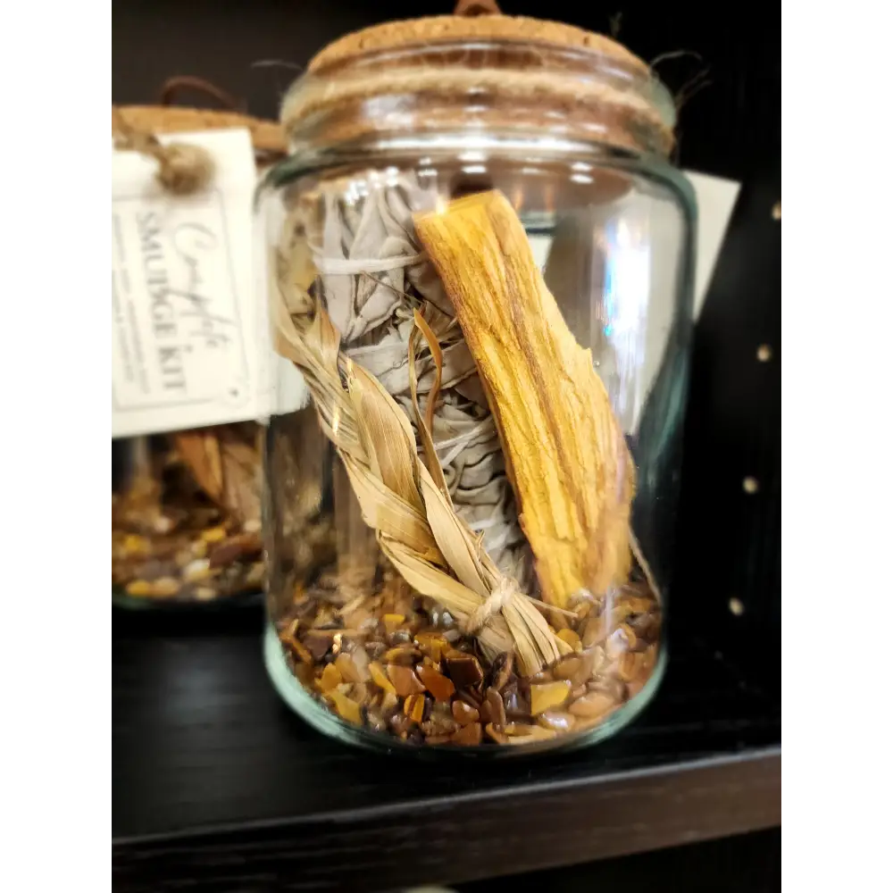 🏠✨ Complete Home Smudge Kit – Cleanse & Elevate Your Space! 🌿 - Incense & Burners