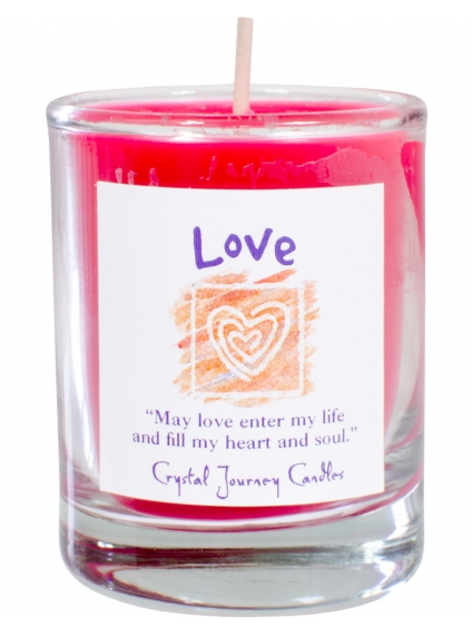 Harmonia Reiki Herbal Votive Candle - Love - Candles & Accessories