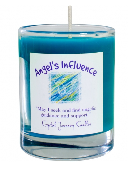 Harmonia Reiki Herbal Votive Candle - Angel’s Influence - Candles & Accessories