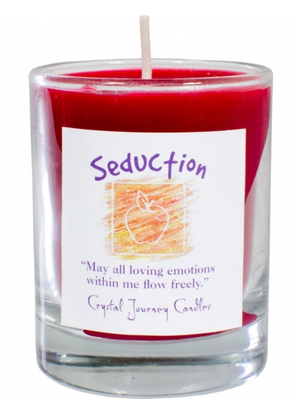 Harmonia Reiki Herbal Votive Candle - Seduction - Candles & Accessories