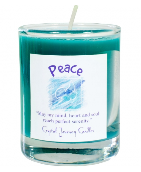 Harmonia Reiki Herbal Votive Candle - Peace - Candles & Accessories