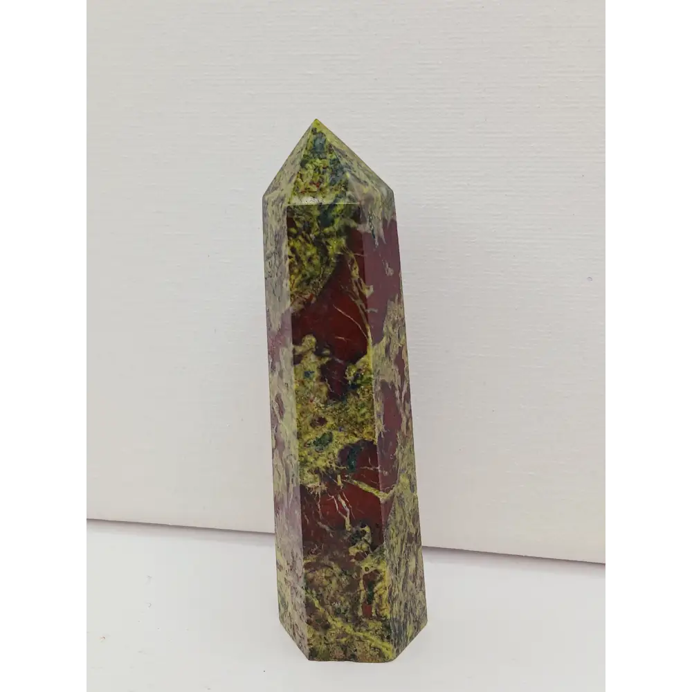 šā¤ļø Dragonās Blood Jasper Tower Intuitive Pick ā Courage Vitality and Empowerment ⨠- 3 - 3.5āā - Towers