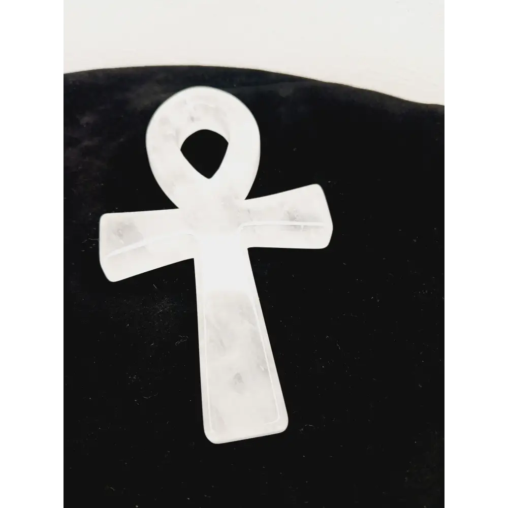 ๐โจ Egyptian Ankh Carvings 4โ4.5โโ โ Eternal Life Protection and Sacred Power ๐ - 1- Quartz - Carvings