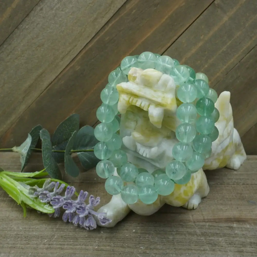 Green Fluorite Bracelet - 10mm - OMC BRACELETS