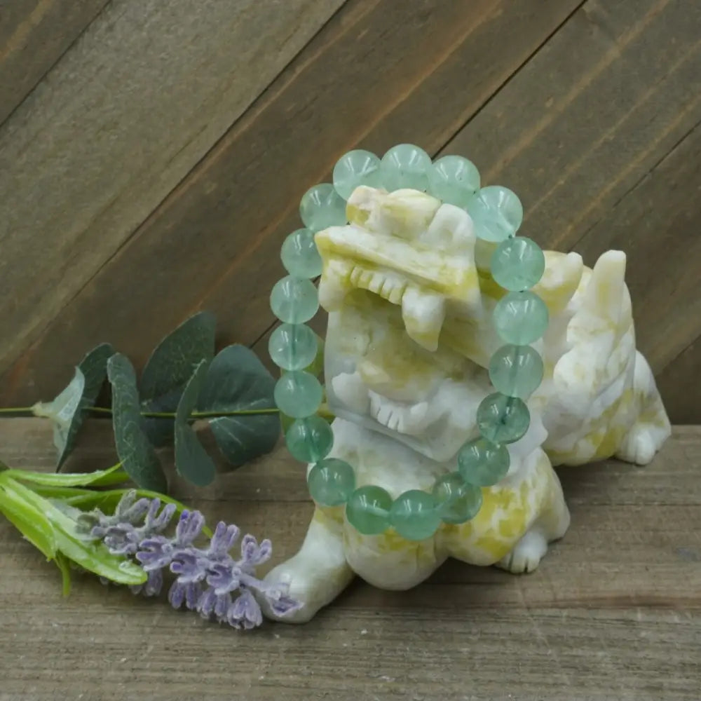 Green Fluorite Bracelet - 10mm - OMC BRACELETS