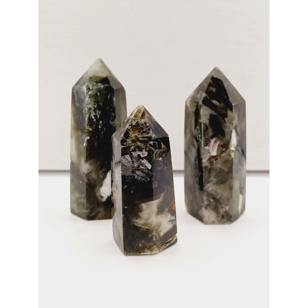 💚✨ Green Lepidolite with Mica Towers 2–3.5’’ – Calm Balance and Heart Healing 🌿 - 2 - 2.25’’