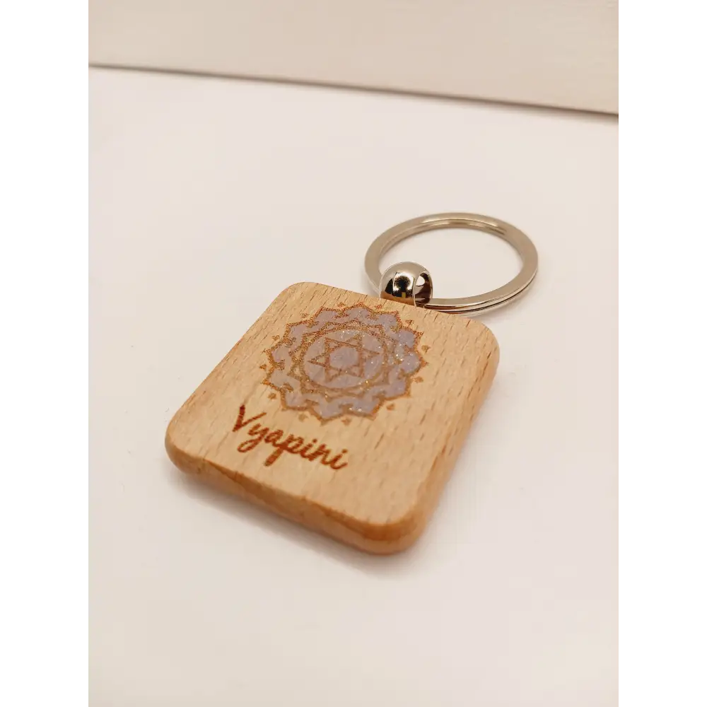 ๐ Handmade Wooden Chakra Keychains ๐ - Yvapini - Soul Star Chakra