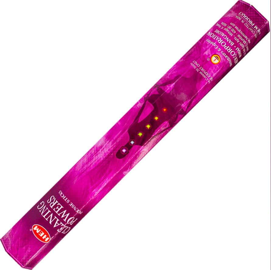 HEM Assorted Incense Stick Packs - Cleaning Power - Incense & Burners