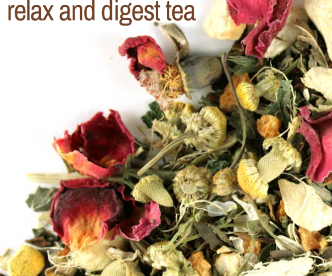 Herbal Bulk Loose Tea by the Ounce - Relax and Digest - Teas & Accessories