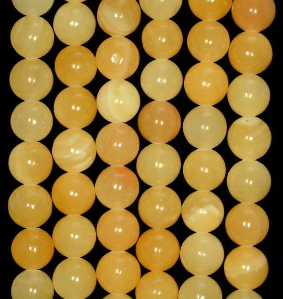 🍯✨ Honey Calcite Bracelet 8mm – Confidence Motivation and Clarity 🌞