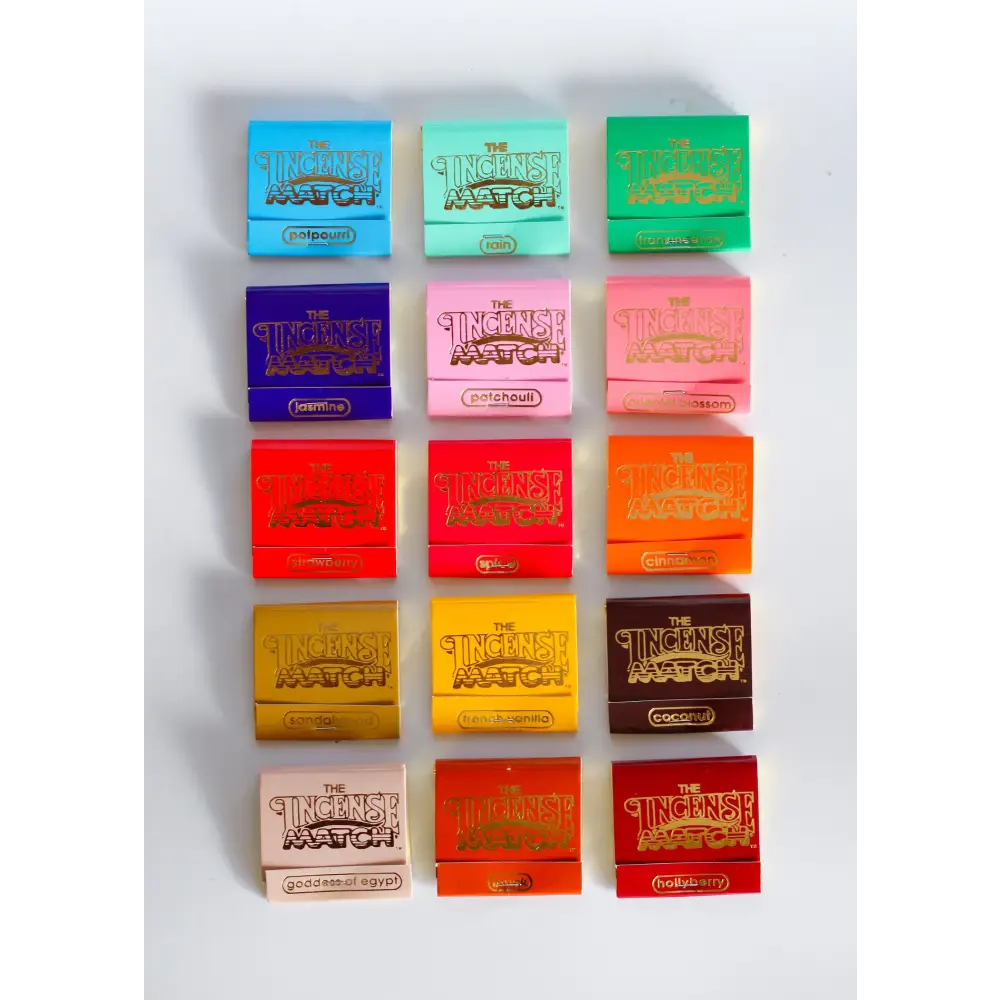 🔥✨ Incense Matches – Instant Aromatherapy & Sacred Scents On-the-Go! 🕯️ - Incense & Burners