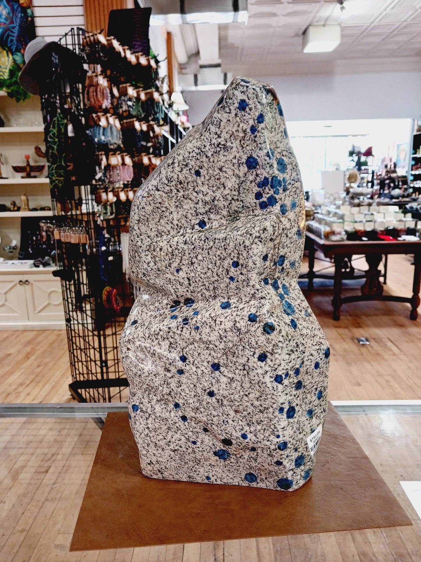 🔵✨ K2 Polished Specimen – Insight Harmony and High Vibration 🏔️ 16’’ x 8’’