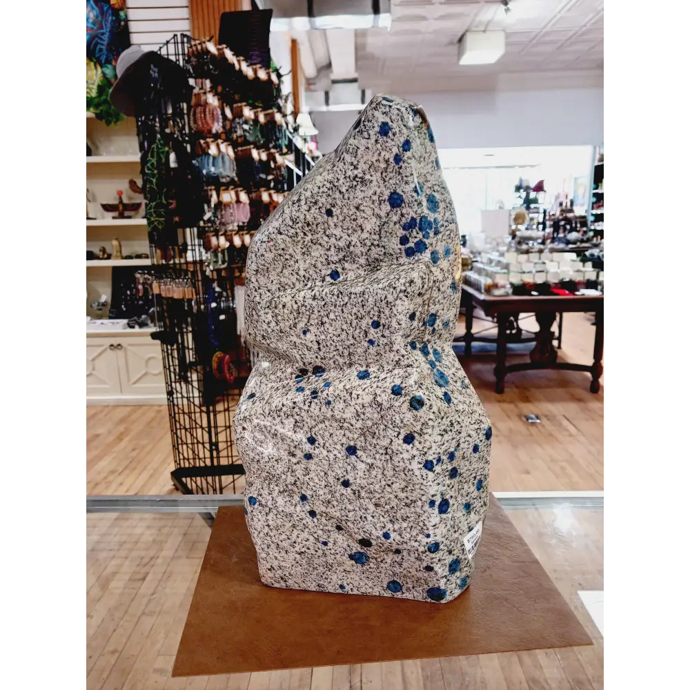 🔵✨ K2 Polished Specimen – Insight Harmony and High Vibration 🏔️ 16’’ x 8’’