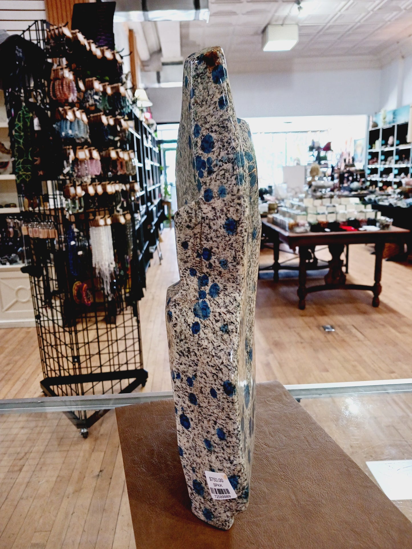 🔵✨ K2 Polished Specimen – Insight Harmony and High Vibration 🏔️ 16’’ x 8’’
