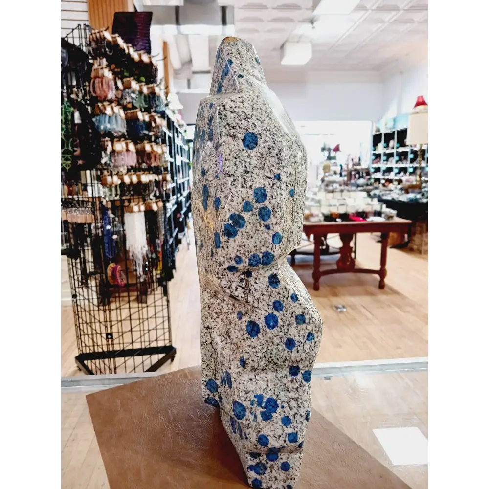 🔵✨ K2 Polished Specimen – Insight Harmony and High Vibration 🏔️ 16’’ x 8’’