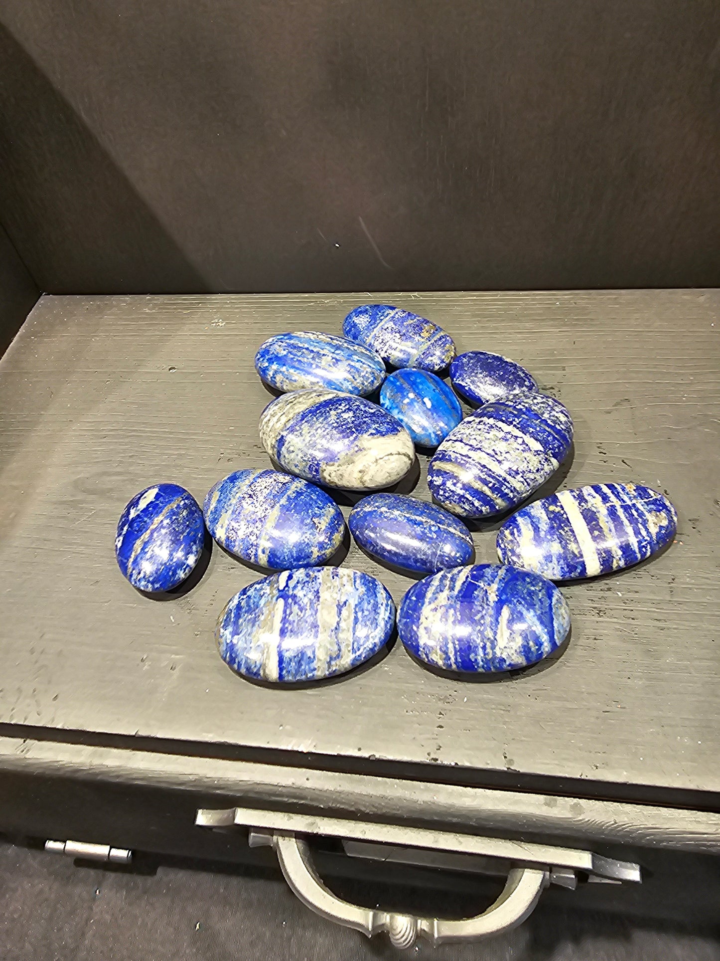 🔵✨ Lapis Palmstones – Wisdom Truth & Inner Peace in Your Palm! 🌙 - PALM
