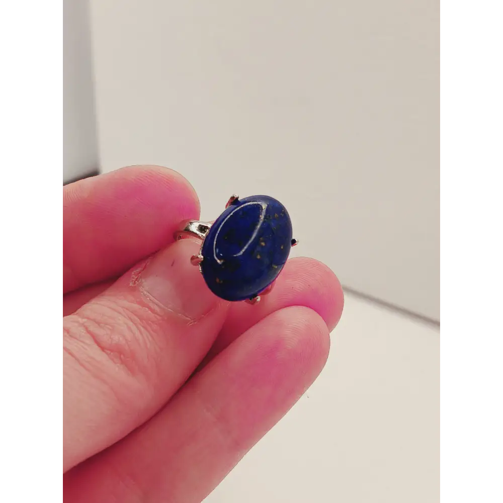 💙✨ Lapis Ring (Resizable) – Wisdom Intuition and Protection 💍
