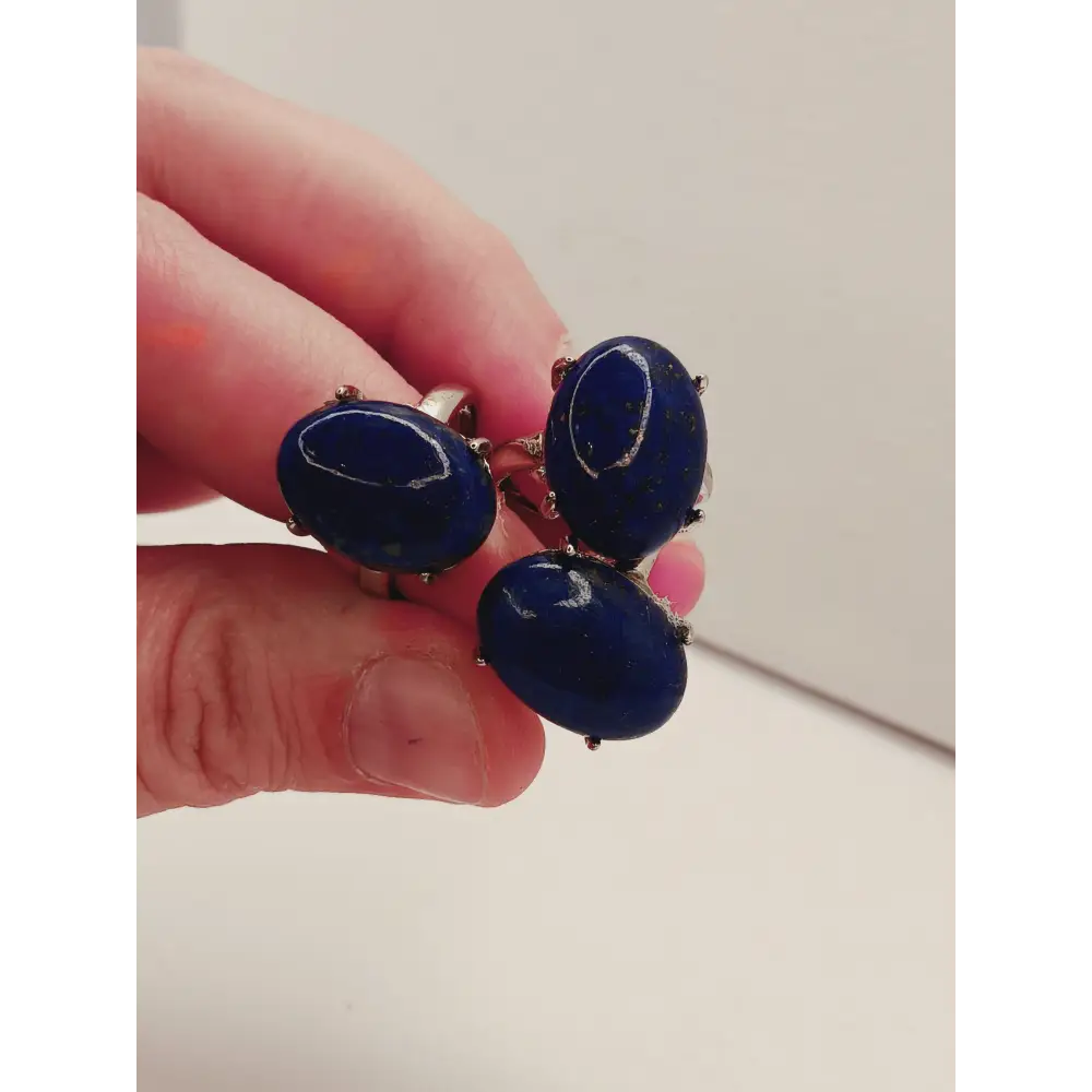 💙✨ Lapis Ring (Resizable) – Wisdom Intuition and Protection 💍