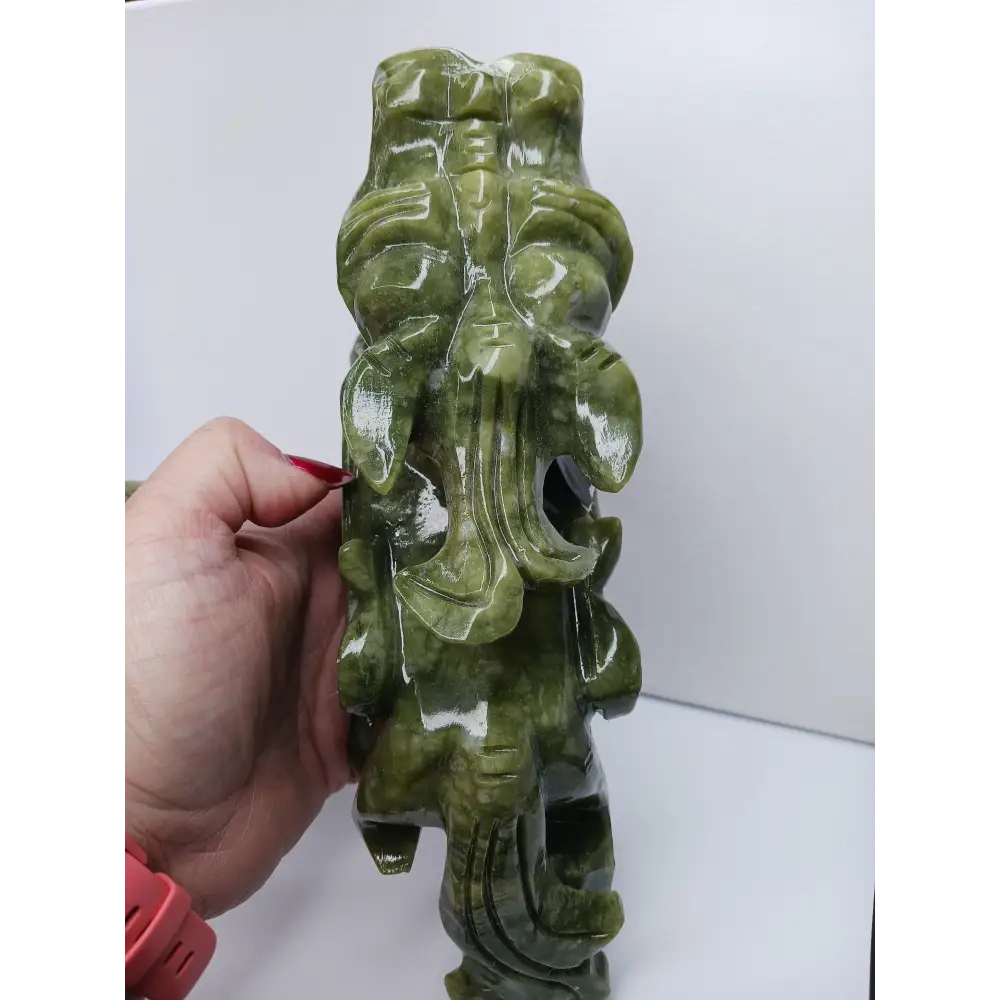 🐉💰 Large Pixiu Money Dragon Pair 8.5 x 5.25 Inch – Wealth Protection and Good Fortune ✨ - Carvings